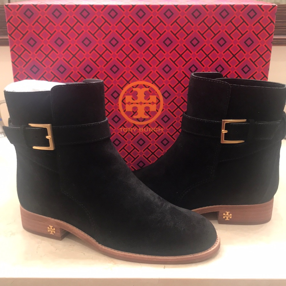Tory Burch suede boots